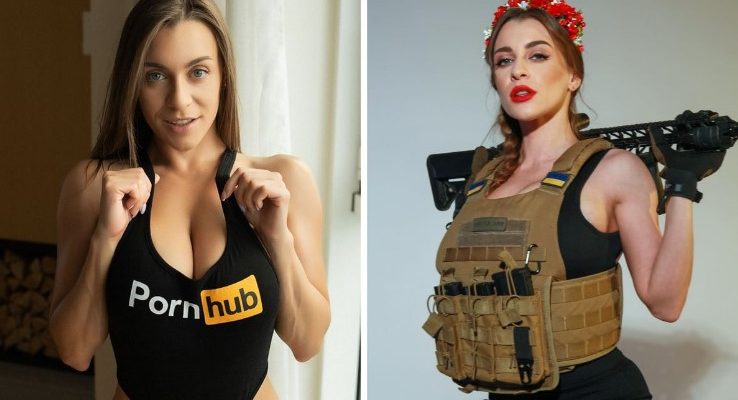 Юлія Сенюк, порнозірка з PornHub, вирішила допомогти українським військовим