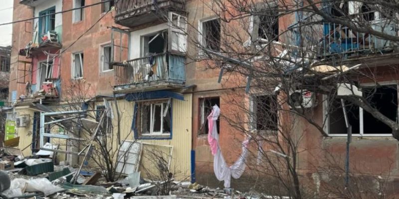 КАБ на Курахове: росіяни обстріляли місто, багато поранених