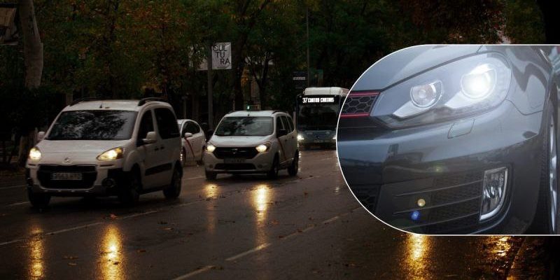Нові штрафи за фари почали діяти в Україні з 1-го травня 