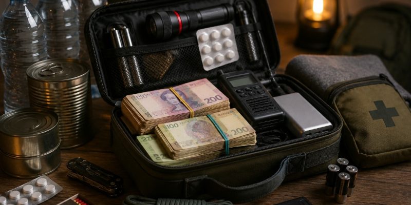 Скільки готівки варто зберігати вдома під час війни: фінансова «тривожна валізка» 