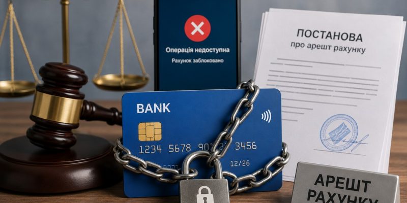 Виконавча служба заблокувала карту: що робити та як зняти арешт 