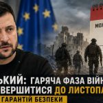 Зеленський: гаряча фаза війни може завершитися до листопада