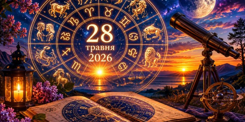 Гороскоп на 28 травня 2026: день рішень і нових можливостей 