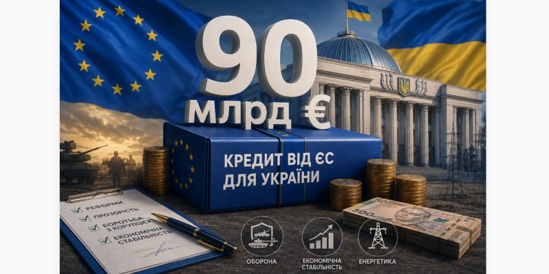 Кредит ЄС на 90 млрд євро: що отримає Україна і які умови доведеться виконати 