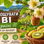 Як вирощувати ківі в Україні: від цвітіння до врожаю