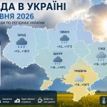 Погода в Україні 31 травня 2026: дощі, прохолода та погодні контрасти