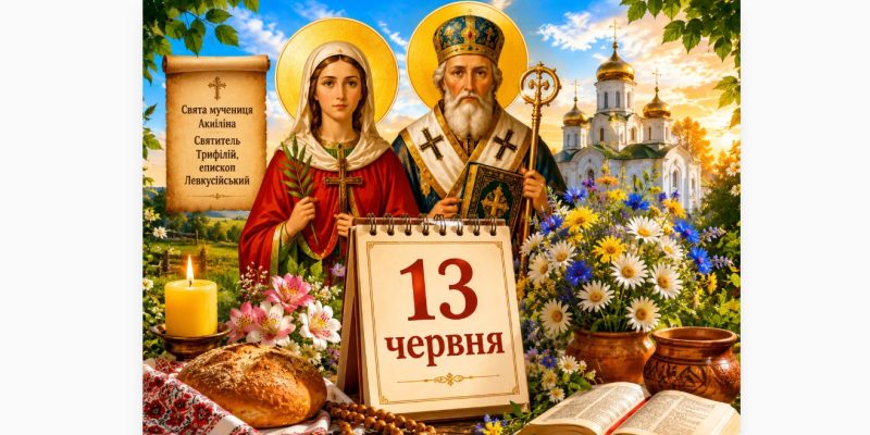Яке церковне свято 13 червня 2026 року: день ангела, що не можна робити та народні прикмети 