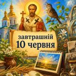 10 червня 2026 року: яке церковне свято, день ангела, історичний календар та народні прикмети