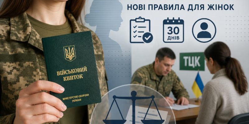 Постановка жінок на військовий облік: Рада готує нові правила 