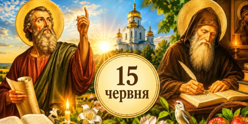 Яке церковне свято 15 червня 2026 року: день ангела, що не можна робити та народні прикмети 