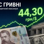 НБУ встановив новий антирекорд: долар перевищив 44,30 грн
