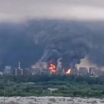 Московський НПЗ вдруге за тиждень потрапив під атаку дронів