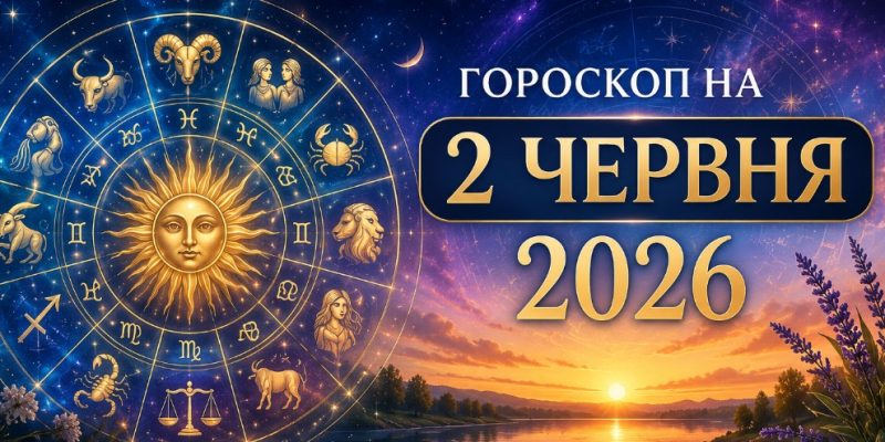 Гороскоп на 2 червня 2026 року: день нових можливостей та важливих рішень 
