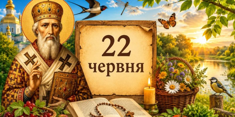 Яке церковне свято 22 червня 2026 року: день ангела, що не можна робити та народні прикмети 