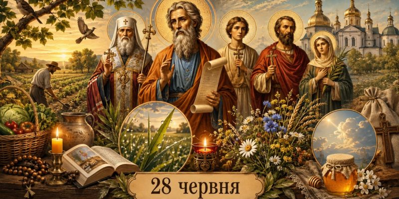 Яке церковне свято 28 червня 2026 року: день ангела, що не можна робити та народні прикмети 