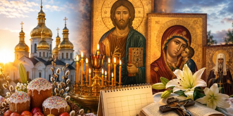 Православний церковний календар 2026: свята, пости та поминальні дні 