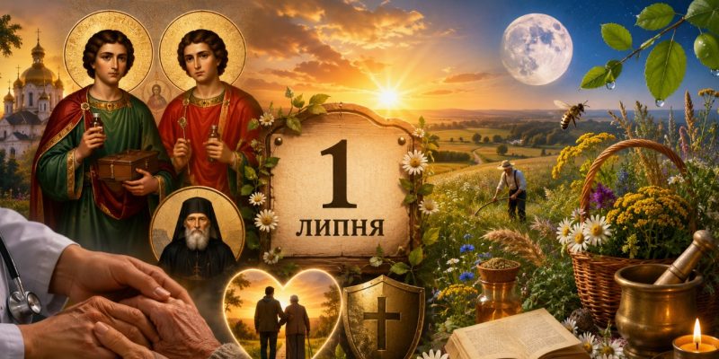 Яке церковне свято 1 липня 2026 року: день ангела, що не можна робити та народні прикмети 