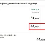 Курс долара оновив максимум: банки чекають 44,7 грн/$ у червні