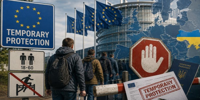 В ЄС обговорюють обмеження тимчасового захисту для частини українців після 2027 року 