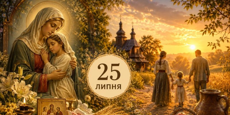 Яке церковне свято 25 липня 2026 року: день ангела, що не можна робити та народні прикмети 