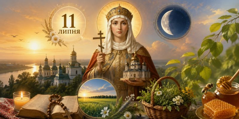 Яке церковне свято 11 липня 2026 року: день ангела, що не можна робити та народні прикмети 