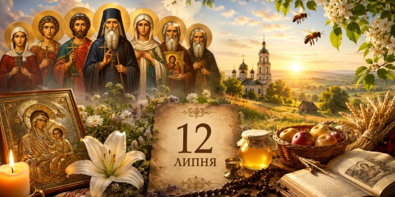 Яке церковне свято 12 липня 2026 року: день ангела, що не можна робити та народні прикмети 