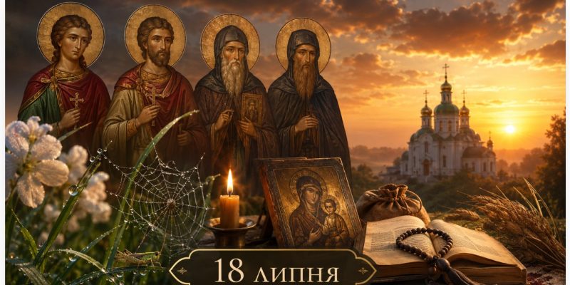Яке церковне свято 18 липня 2026 року: день ангела, що не можна робити та народні прикмети 