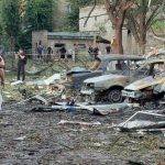 Київ зазнав масованого ракетного удару: пошкоджено будівлі та метро