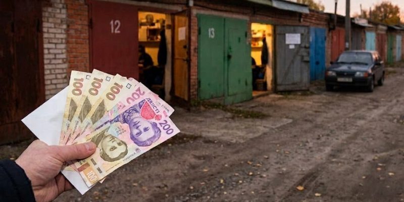 Власникам гаражів потрібно сплачувати податок на нерухомість 