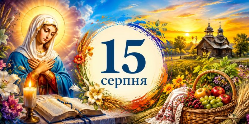 Яке церковне свято 15 серпня 2026 року: день ангела, що не можна робити і народні прикмети 