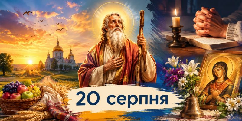 Яке церковне свято 20 серпня 2026 року: день ангела, що не можна робити і народні прикмети 