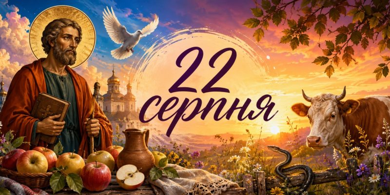 Яке церковне свято 22 серпня 2026 року: день ангела, що не можна робити і народні прикмети 