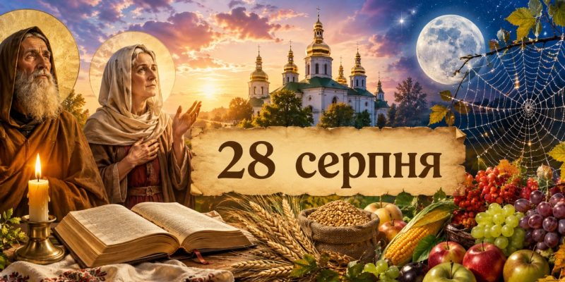 Яке церковне свято 28 серпня 2026 року: день ангела, що не можна робити і народні прикмети 