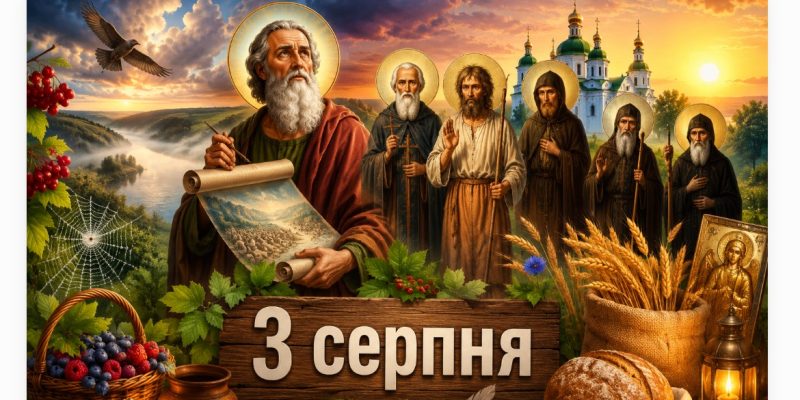 Яке церковне свято 3 серпня 2026 року: день ангела, що не можна робити і народні прикмети 