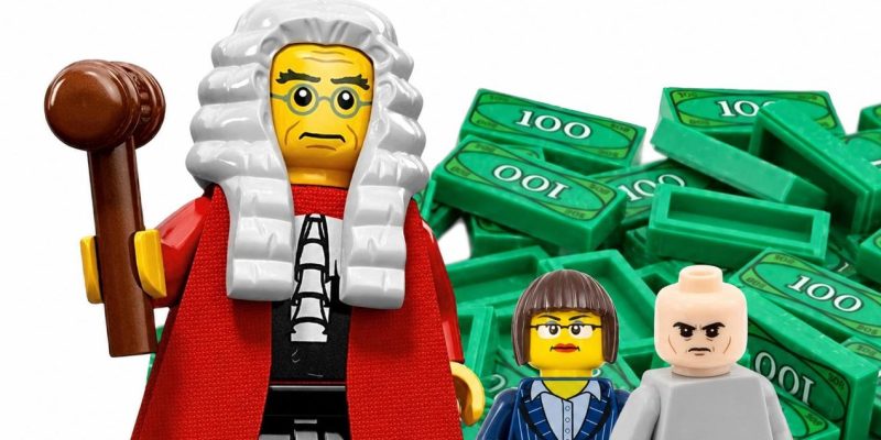 LEGO відсудила 7225 грн у одеських підприємців за контрафакт 