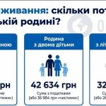 Скільки грошей потрібно сім’ї з дитиною для базових потреб