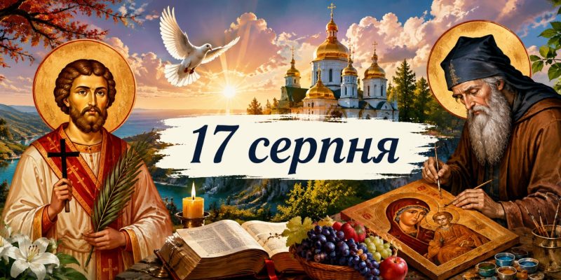 Яке церковне свято 17 серпня 2026 року: день ангела, що не можна робити і народні прикмети