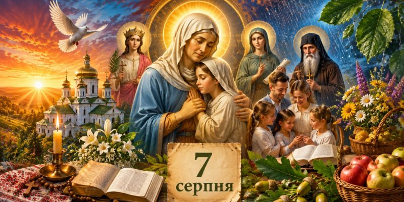 Яке церковне свято 7 серпня 2026 року: день ангела, що не можна робити і народні прикмети 
