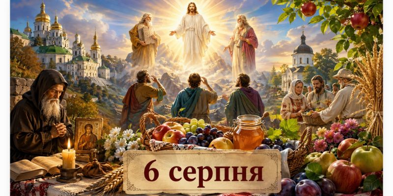 Яке церковне свято 6 серпня 2026 року: день ангела, що не можна робити і народні прикмети 