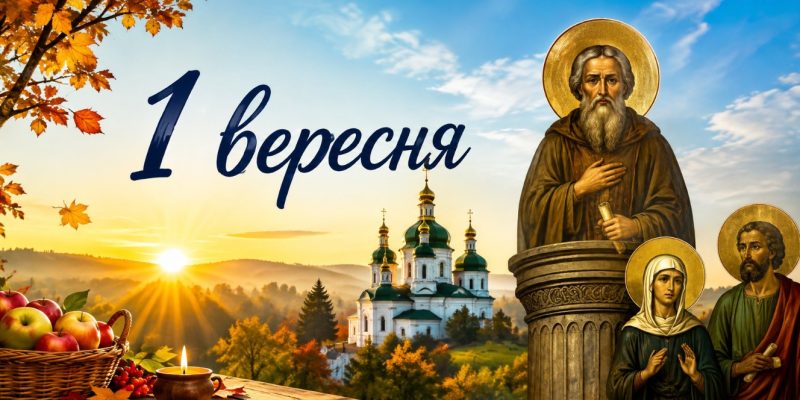 Яке церковне свято 1 вересня 2026 року: день ангела, що не можна робити і народні прикмети 