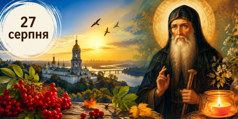 Яке церковне свято 27 серпня 2026 року: день ангела, що не можна робити і народні прикмети