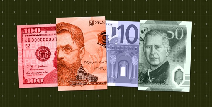 НБУ знизив офіційний курс долара та євро на 5 серпня 