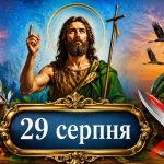 Яке церковне свято 29 серпня 2026 року: день ангела, що не можна робити і народні прикмети