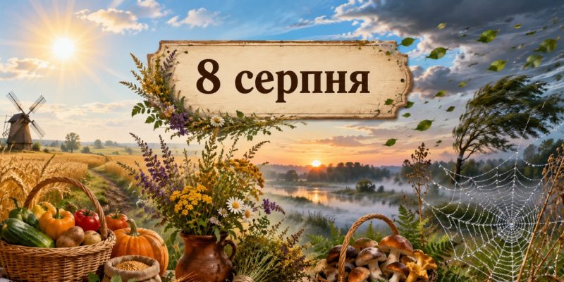 Яке церковне свято 8 серпня 2026 року: день ангела, що не можна робити і народні прикмети 