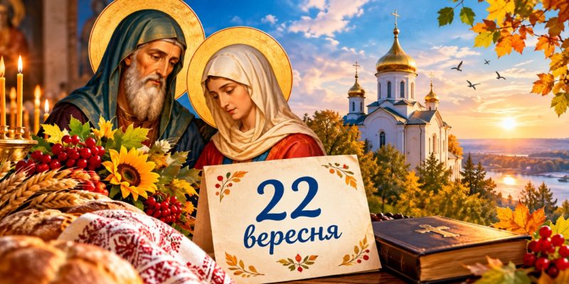 Яке церковне свято 22 вересня 2026 року: день ангела, що не можна робити і народні прикмети 