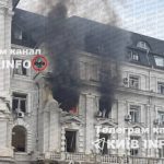 У Києві дрон влучив у центральну будівлю СБУ: що відомо