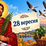 Яке церковне свято 28 вересня 2026 року: день ангела, що не можна робити і народні прикмети