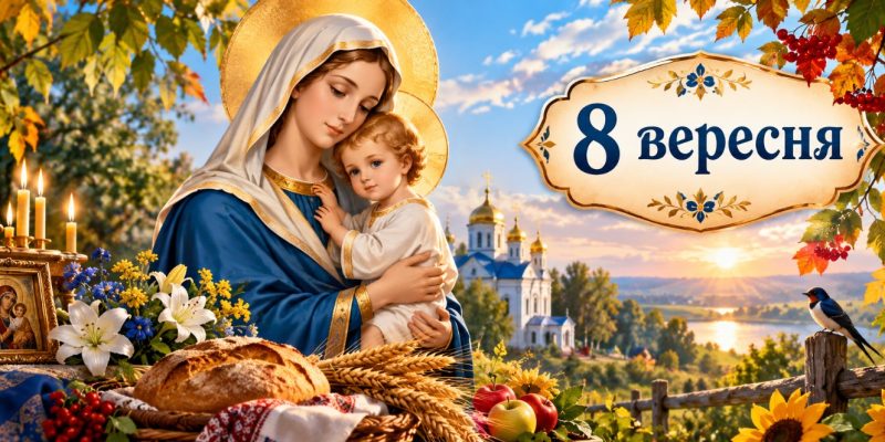 Яке церковне свято 8 вересня 2026 року: день ангела, що не можна робити і народні прикмети 