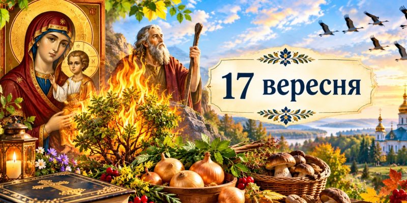 Яке церковне свято 17 вересня 2026 року: день ангела, що не можна робити і народні прикмети 