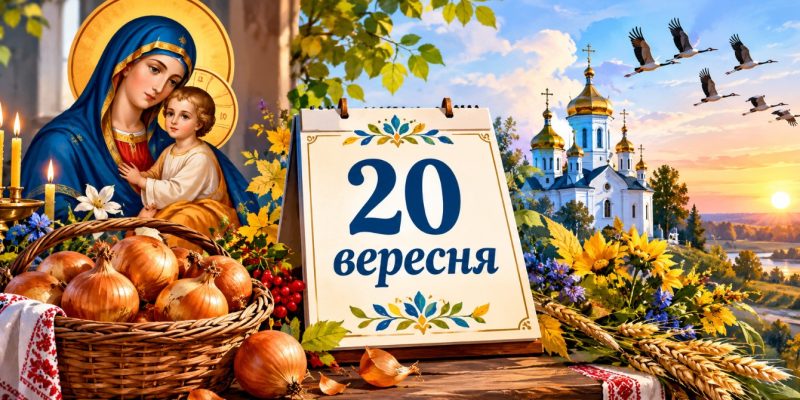 Яке церковне свято 20 вересня 2026 року: день ангела, що не можна робити і народні прикмети